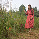 Linen dress loose fit. Dresses. the.zhenya. Online shopping on My Livemaster.  Фото №2