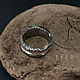 Silver ring 'Winter' with prenite. Ring. BOR.N | avtorskoe serebro. My Livemaster. Фото №4