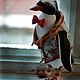 Interior toy Penguin Crested. Stuffed Toys. slon90. Online shopping on My Livemaster.  Фото №2