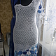 crochet dress Running on the waves. Sundresses. СТУКОВА ВАЛЕНТИНА (orel-afina). Online shopping on My Livemaster.  Фото №2