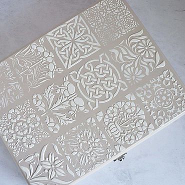 Для дома и интерьера ручной работы. Ярмарка Мастеров - ручная работа Шкатулка для украшений и часов, артикул: ШЖ045. Handmade.