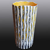 Для дома и интерьера handmade. Livemaster - original item Vase from the series: 
