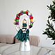 Macrame spring Doll. Green Dress. Interior elements. Textile Shop Natalya. Online shopping on My Livemaster.  Фото №2