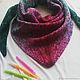 Order Bacchus knitted 'Personality.!'. Nadezda-L. Livemaster. . Shawls Фото №3