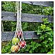 Order String bag for vegetables and fruits. macrame with Karelian soul. Livemaster. . String bag Фото №3