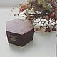 Шкатулка для колец "Дуб". Шкатулки для колец. Мария (myosotis-box). Ярмарка Мастеров.  Фото №4