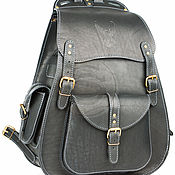 Сумки и аксессуары handmade. Livemaster - original item Mens leather backpack 