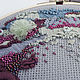 Abstract panels. Embroidery on the hoop. Panels. Siberian decor. My Livemaster. Фото №4