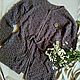 Order Sweater openwork crochet. lfrisa. Livemaster. . Sweater Jackets Фото №3