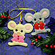 Toys on the Christmas tree felt kit pair. Christmas decorations. KapElkA. My Livemaster. Фото №4