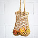Bag-string bag made of hemp, unpainted. Shopper. Hemp bags and yarn | Alyona Larina (hempforlife). My Livemaster. Фото №4