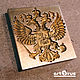 A STAMP for embossing the coat of ARMS of RUSSIA. Fabric Stamps. ARTORUS. Online shopping on My Livemaster.  Фото №2