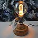 Подарок настольная лампа Муха в стиле стимпанк, Сувениры по профессиям, Москва,  Фото №1