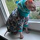 Cat clothes ' warm Jumpsuit-Paisley pattern', Pet clothes, Biisk,  Фото №1