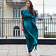'Monaco ' silk dress, Atlantis color :-), Dresses, St. Petersburg,  Фото №1