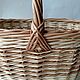 Order The basket is woven of willow vine 'Willow basket'. Mochalka.. Livemaster. . Basket Фото №3