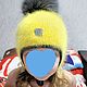 Шапка зимняя для девочки. Шапки. Pas_knitting. Интернет-магазин Ярмарка Мастеров.  Фото №2