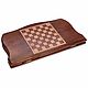 Order Backgammon carved 'Smooth' big 60, Sargsyan. H-Present more, than a gift!. Livemaster. . Backgammon and checkers Фото №3