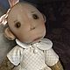 Plush monkey «Polly», Interior doll, Yaroslavl,  Фото №1