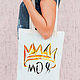 shopper: ' My crown'. Shopper. eko-dizajn-ot-welar. Online shopping on My Livemaster.  Фото №2