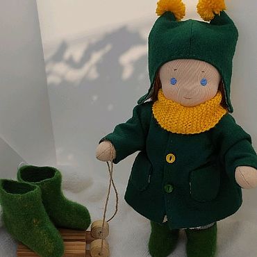 Куклы и игрушки ручной работы. Ярмарка Мастеров - ручная работа Вальдорфская кукла Тая, вальдорфская игрушка. Handmade.