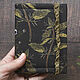 Notebook with beautiful nettle inserts (A6, 70 kraft sheets), Notebooks, Krasnogorsk,  Фото №1