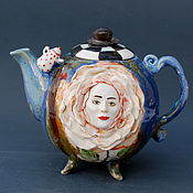 Посуда handmade. Livemaster - original item A fabulous flower.Teapot teapot. Handmade.