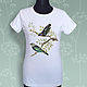 Bird T-Shirt. T-shirts. Decades (Natalya). Online shopping on My Livemaster.  Фото №2