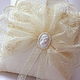 Подушечка для колец "Ретро". Pillows for rings. Bridal Dreams (Svadebnye aksessuary). Интернет-магазин Ярмарка Мастеров.  Фото №2