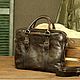 Мужская сумка "Denver" (Денвер) Dark Brown, Мужская сумка, Пенза,  Фото №1