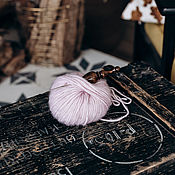 Материалы для творчества handmade. Livemaster - original item 1,6 mm iron crochet hook with wooden handle (cedar) K220. Handmade.