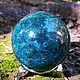 Шар апатит Надёжный партнёр, 6.2 см, натуральные камни. Шар. Amulet-Stone (AS). Интернет-магазин Ярмарка Мастеров.  Фото №2