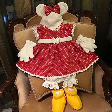 Одежда ручной работы. Ярмарка Мастеров - ручная работа Новогодняя Мики. Handmade.
