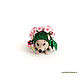Order Handmade toys. PHLOX! Collection ' Flower hedgehogs!'. Cross stitch and beads!. Livemaster. . Stuffed Toys Фото №3