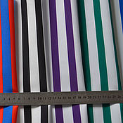 Материалы для творчества handmade. Livemaster - original item Striped fabric, striped fabric. Handmade.