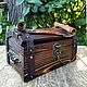Wooden chest (for storing scrolls and bloodline). Interior elements. Gracilis (Workshop Elena Sugar). My Livemaster. Фото №4