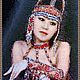 Tapestry beaded SINILGA(portrait photography). Pictures. Elena Borkova (divelen). Online shopping on My Livemaster.  Фото №2
