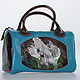 Сундук "Кукла". Классическая сумка. balagura BAG. Интернет-магазин Ярмарка Мастеров.  Фото №2