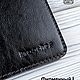 Обложка на паспорт кожаная, обложка ручной работы. Обложка на паспорт. Kroocher. Ярмарка Мастеров.  Фото №6