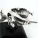 Кольцо из серебра Sword Fish ANR36-06. Кольца. Blacksilver. Ярмарка Мастеров.  Фото №4