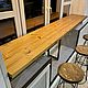 Solid pine bar counter (Cheese Museum project). Tables. uloft. My Livemaster. Фото №4