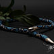 Order Lariat, string of beads 'Blue snake'. IRNI. Livemaster. . Lariats Фото №3