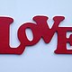 Деревянная надпись LOVE. Слова. Ольга Федорова (tabli4ki). Интернет-магазин Ярмарка Мастеров.  Фото №2