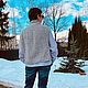 Вязаный жилет серый Alldays. Жилеты. Мон плезир Вязаные вещи. Ярмарка Мастеров.  Фото №4