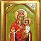 Редкость! Рукописная икона БМ Скоропослушница, Афон, Греция, Иконы, Москва,  Фото №1