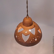 Для дома и интерьера handmade. Livemaster - original item Lamp with a deep reflector on the suspension. Handmade.