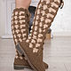 Boots demi-season "Anastasia". High Boots. KnittedBoots. Online shopping on My Livemaster.  Фото №2