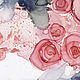 Order  Abstract with roses. Pictures for the soul (RozaSavinova). Livemaster. . Pictures Фото №3