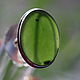 Ring with jade 'Beautiful green', silver. Rings. EdGems jewerly. My Livemaster. Фото №5