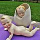 Заказать Винтаж: Старинная статуэтка Bebe dans l'oeuf бисквит Heubach Германия. Антиквариат и винтаж из Франции. Ярмарка Мастеров. . Кухонная утварь винтажная Фото №3